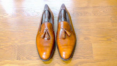 Berluti bespoke shoes made - made, by