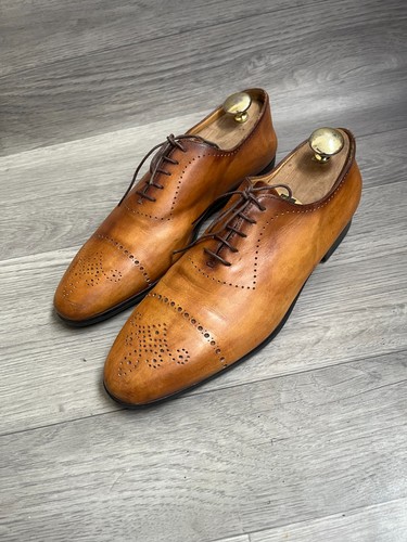 Berluti tan brown - , patina