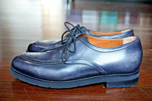 Berluti 5 derby - berluti, navy