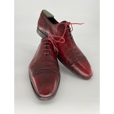 Berluti Oxblood Red Cap-Toe