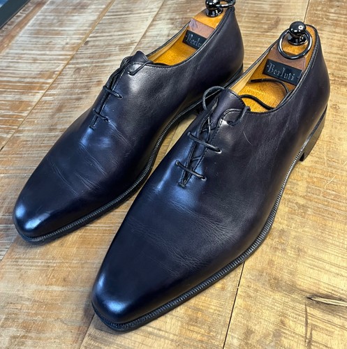 Berluti black solid oxford - berluti,