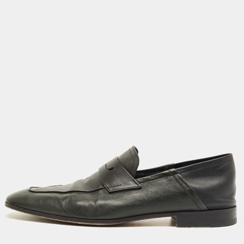 Berluti black leather - black,
